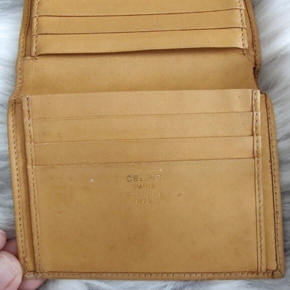 Celine vintage kisslock compact wallet EUC - Picture 5 of 10
